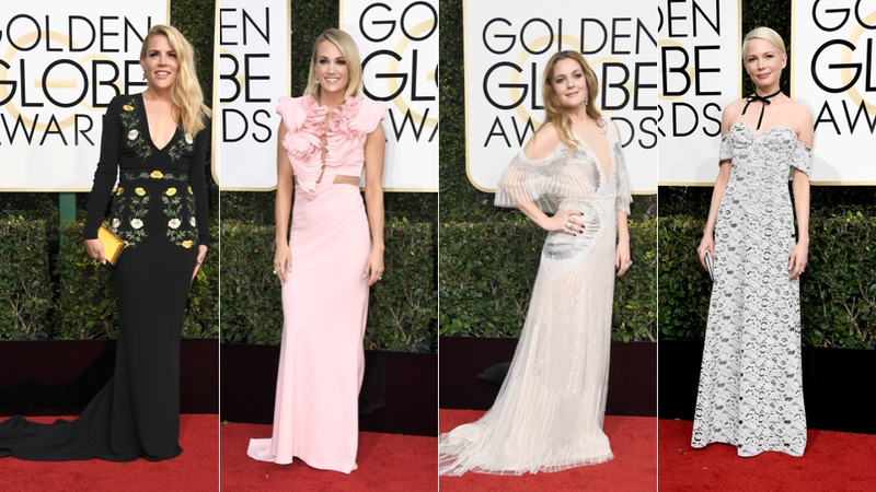 Illustration for article titled Here's Every Look from the 74th Annual Golden Globes Red Carpet. Awards Season Is Here!